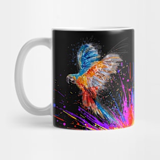 Multi Parrot Mug